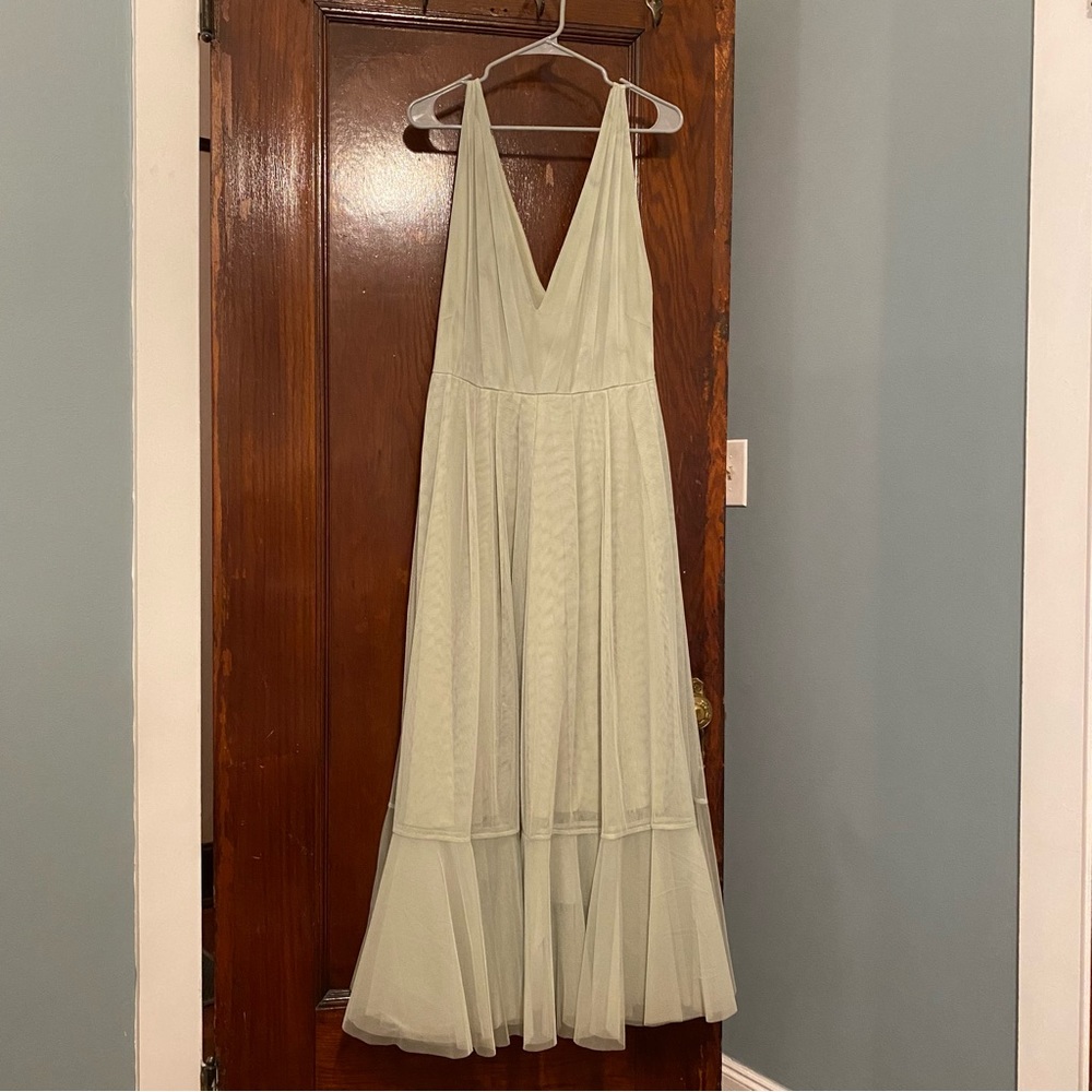 H&M V-Neck Tulle Dress